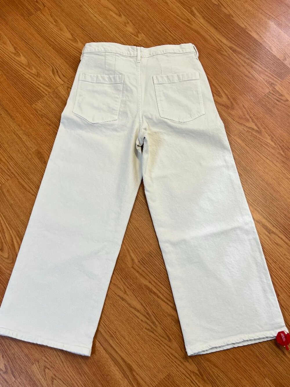 apiece apart Merida Jeans Size 33 Color Ecru